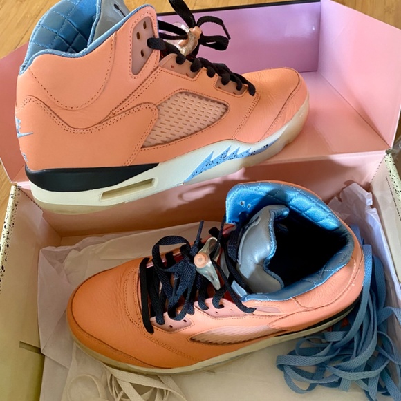 Size 10.5 - Jordan 5 Retro x DJ Khaled Mid We The Best - Crimson Bliss Og All - Picture 6 of 16